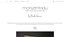 Desktop Screenshot of morgenthau.de